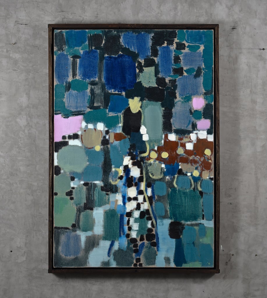 鄭州|清冷 布面油彩 133×89 cm 2025(©馬凌畫廊)