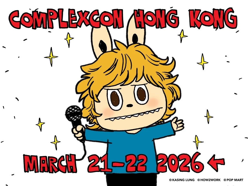「ComplexCon Hong Kong 2026」由藝術家龍家昇擔任藝術總監。(©ComplexCon)