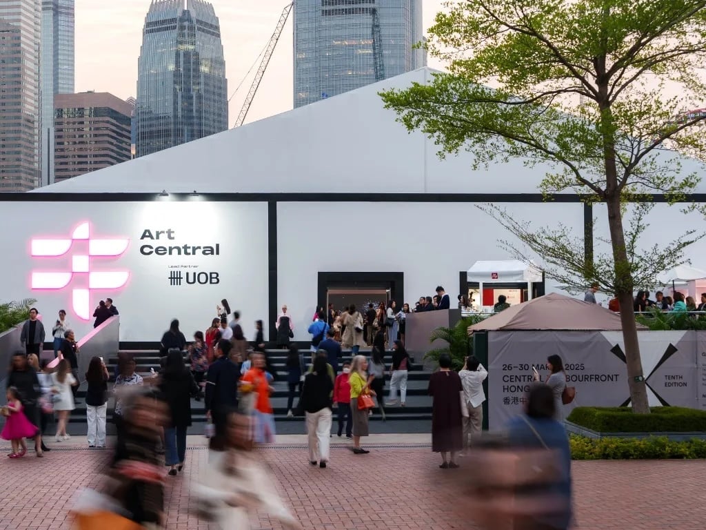 2025年「Art Central」展會現場。(©Art Central)