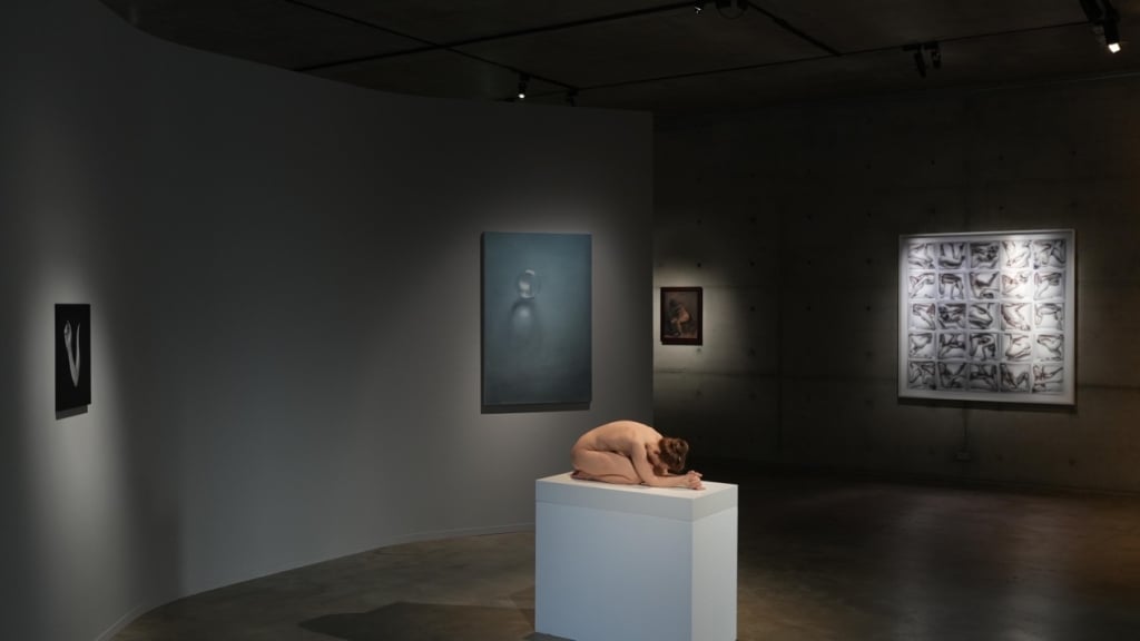 「我們走了十年」典藏展現場。（毓繡美術館提供）