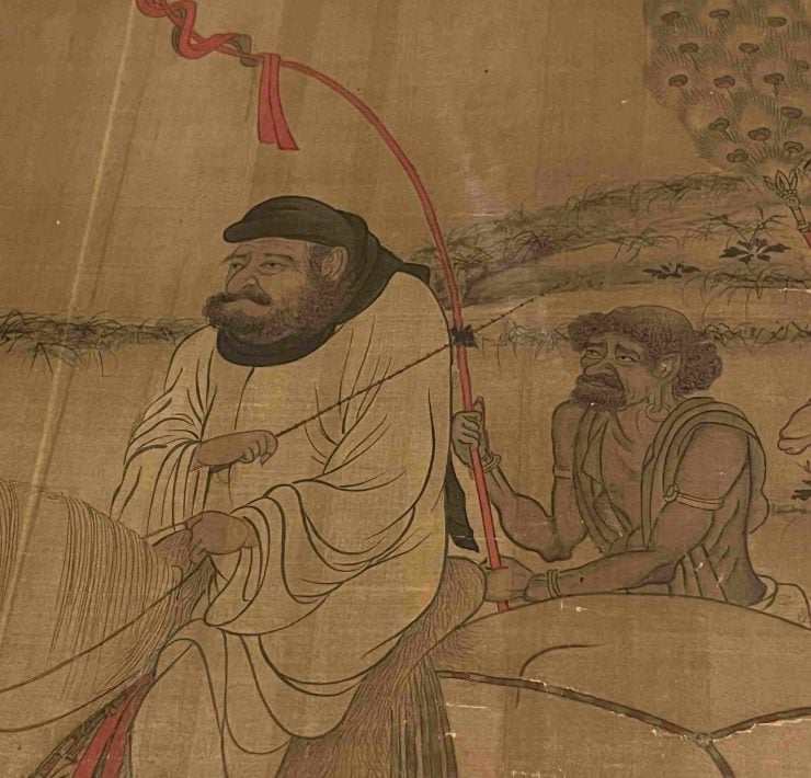 唐-閻立本-職貢圖局部-小