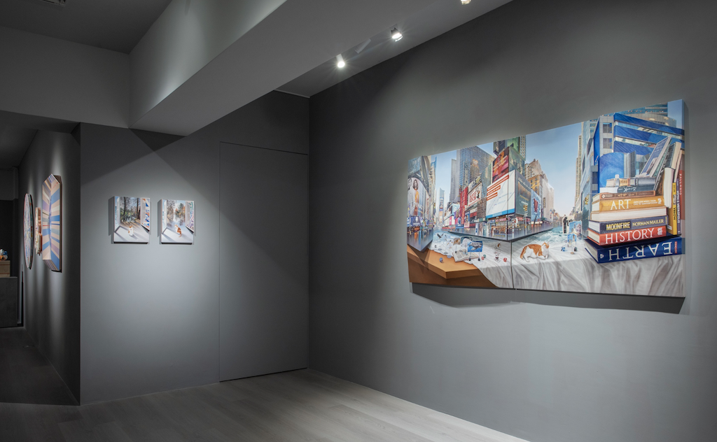 2025年李慶美「娜娜在他方」於藝術時代展覽現場。(©藝術時代)
