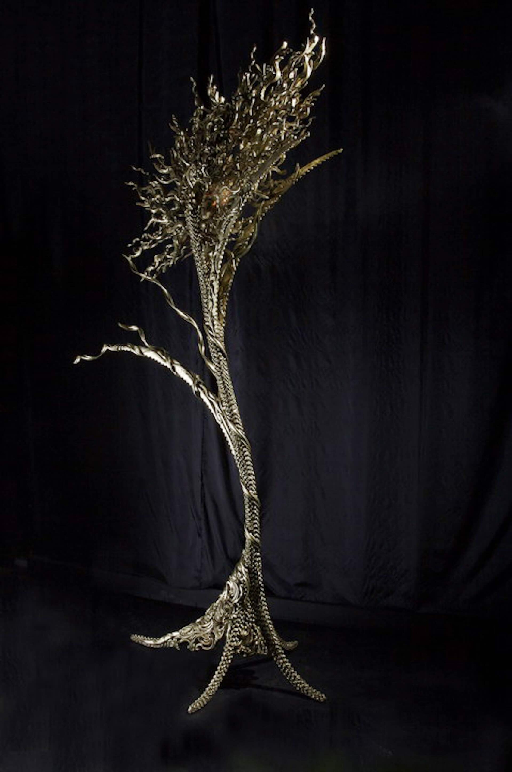 Gabriel Barredo｜晃動生命之樹 複合媒材 63 × 65 × 230 cm 2008年作