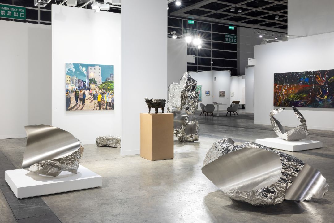 2026巴塞爾香港展會誠品畫廊展位現場。（圖／誠品畫廊）