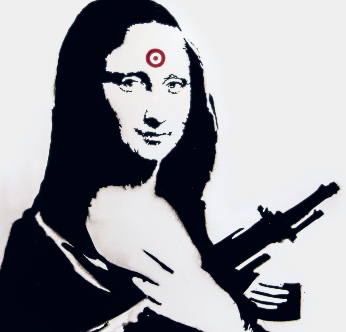 擊發快樂 TRIGGER HAPPY:當經典舉起武器:蒙娜麗莎的反視之眼