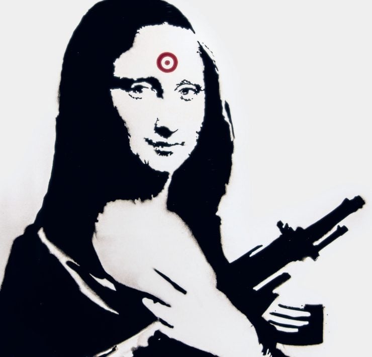 擊發快樂 TRIGGER HAPPY：當經典舉起武器：蒙娜麗莎的反視之眼