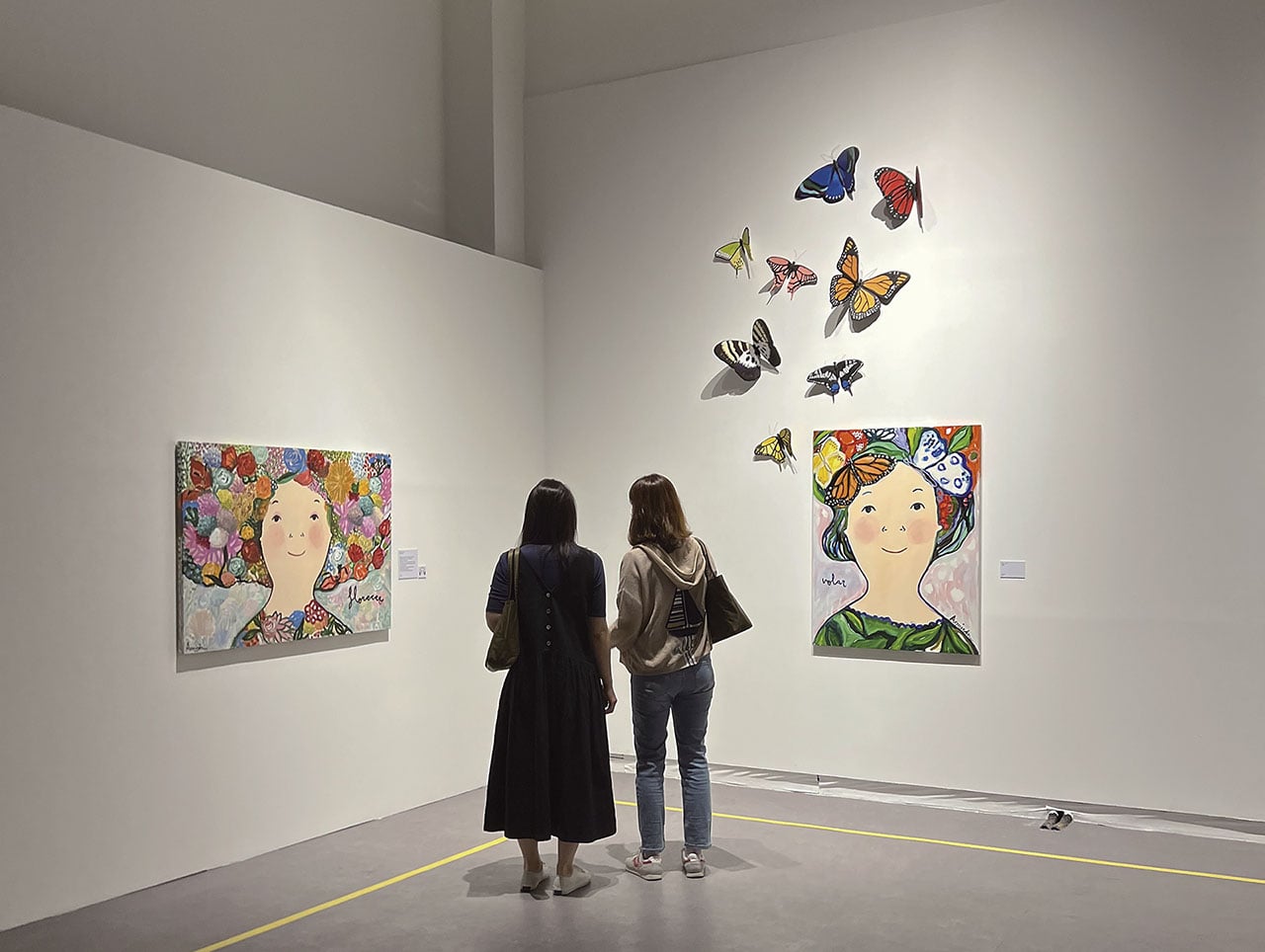 韓國「你和我的首爾」展覽現場。（藝術家提供）