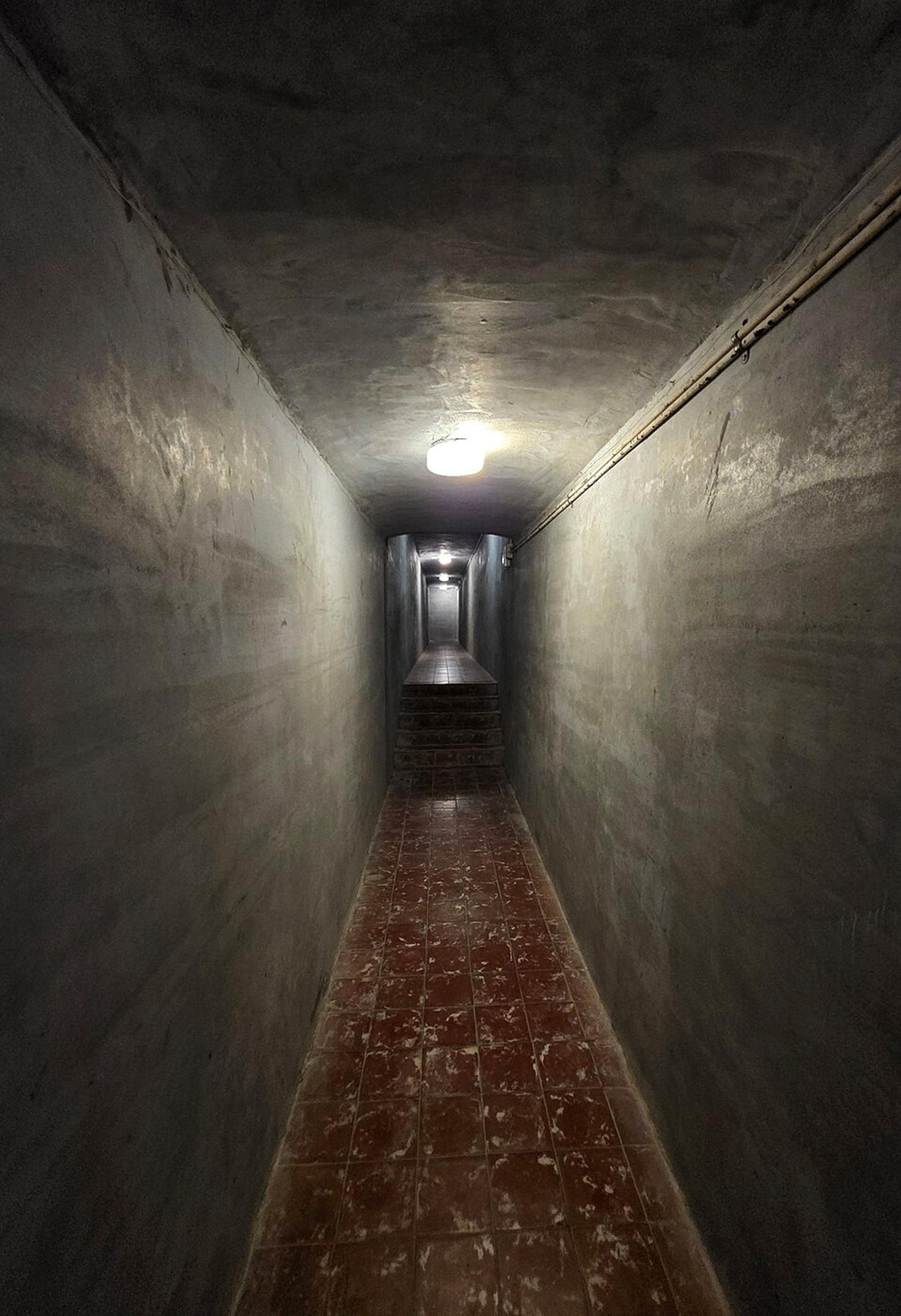 中興賓館地下通道。（維基百科）
