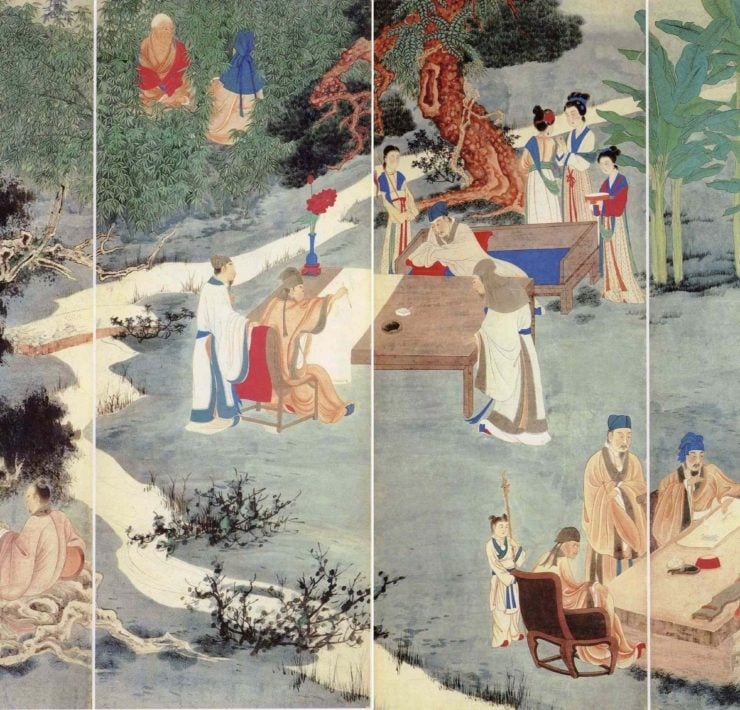 民國時期「西園雅集」圖像的流行：兼談張大千與京津畫派在人物畫的關係