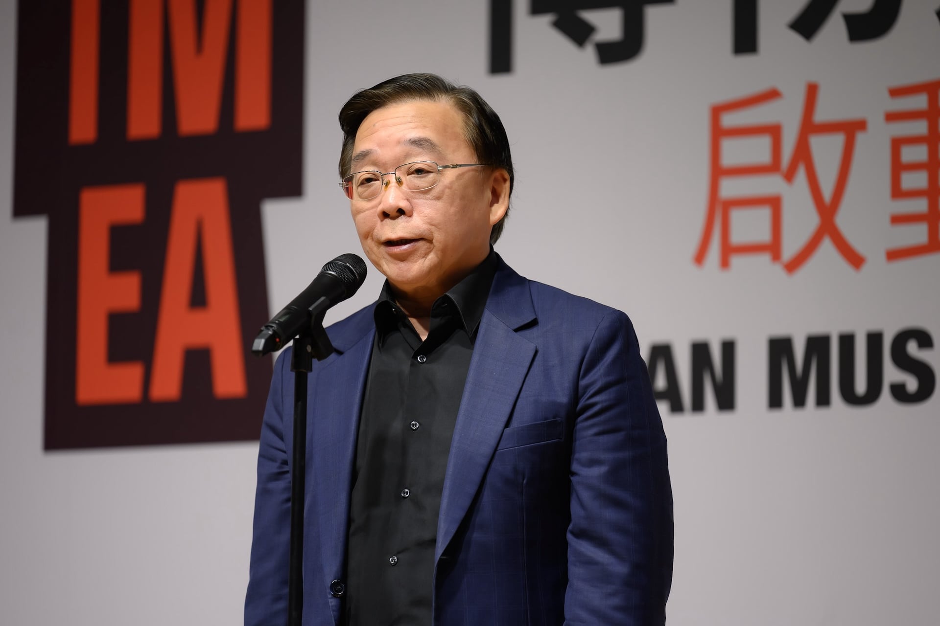 中華民國博物館學會理事長洪世佑致詞。（TMEA提供）
