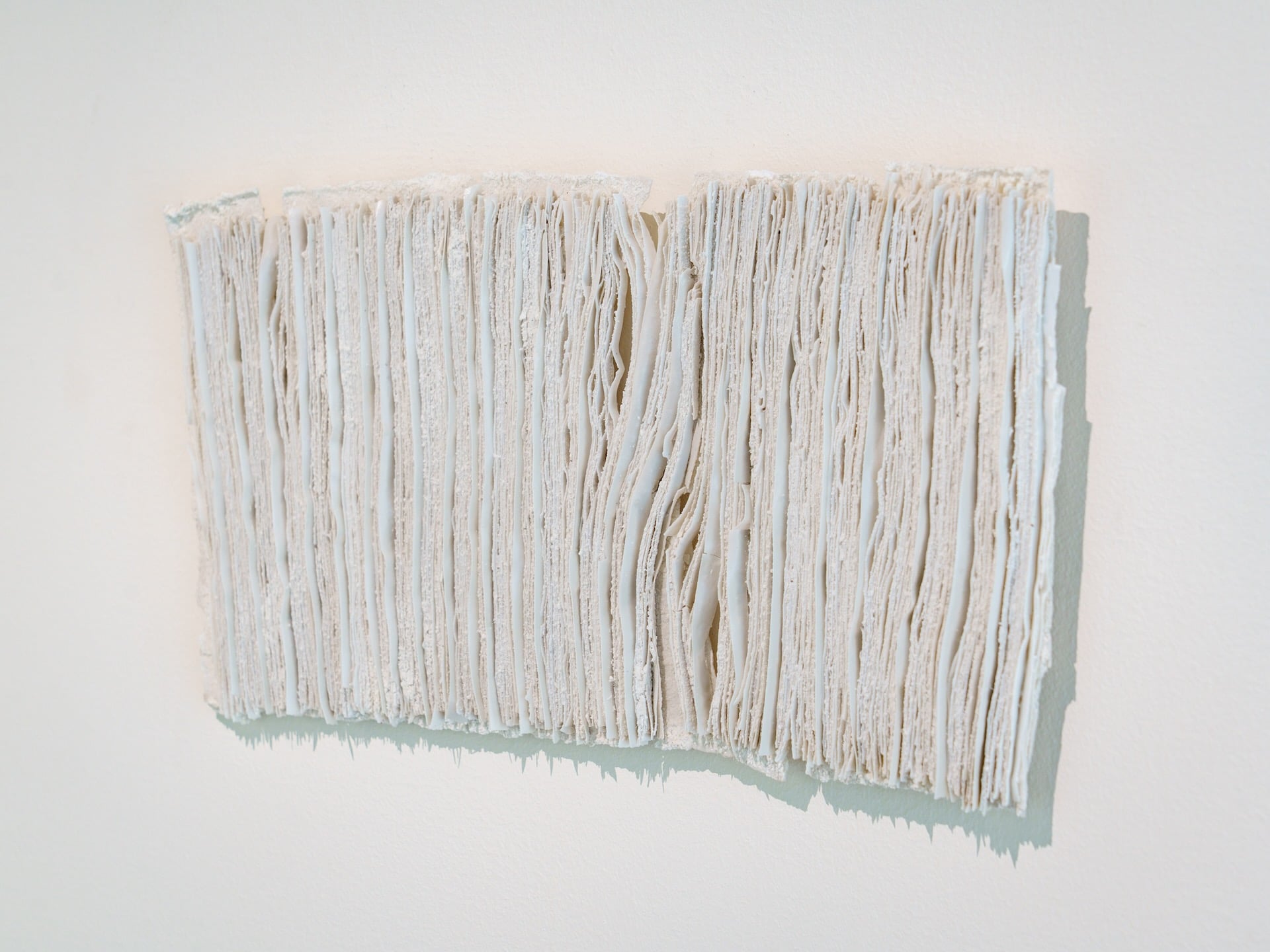 龍凱特《Interval Series》展出一景。（嘉義市立美術館提供）