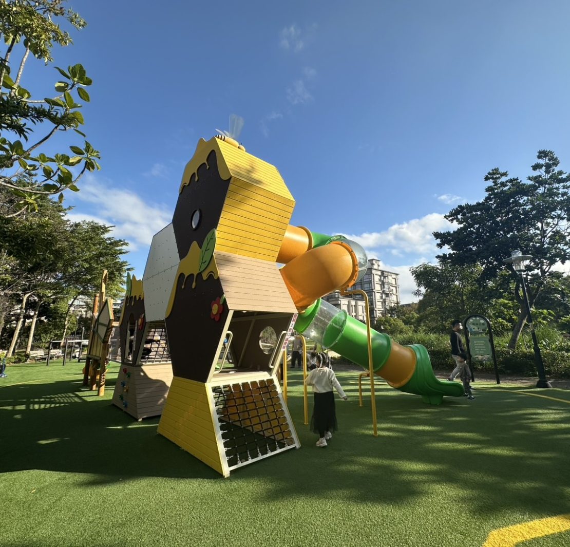 【特色公園】跳進糖果山、鑽進蜂巢、走進影視城 一次解鎖林口三座主題公園