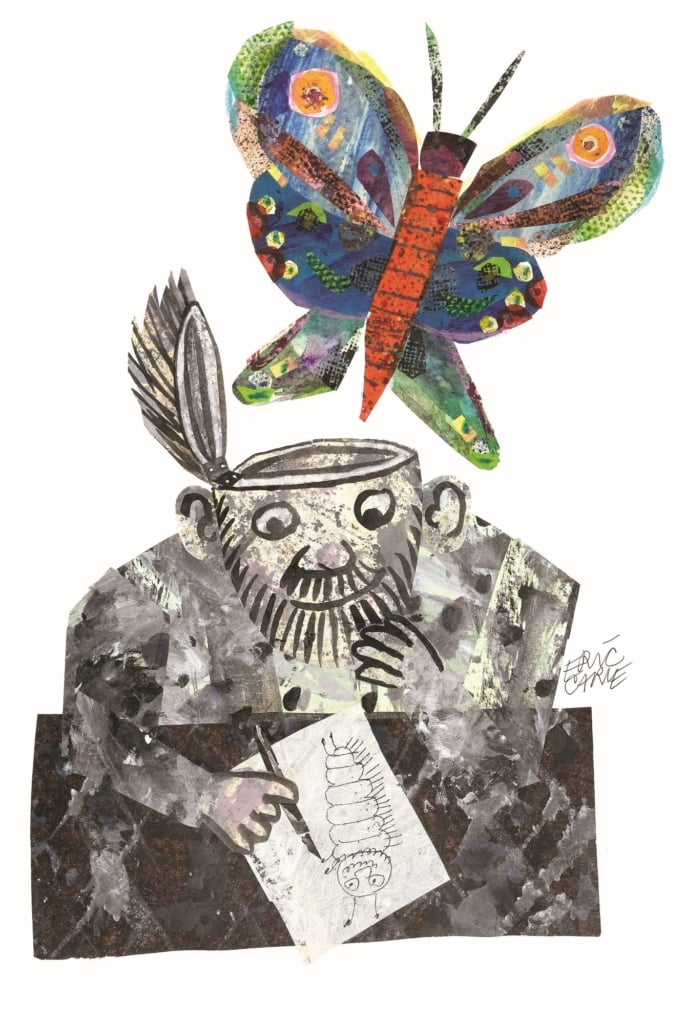 艾瑞．卡爾Eric Carle 《寫給未來的藝術家：23位繪本大師談天賦、夢想與成長》