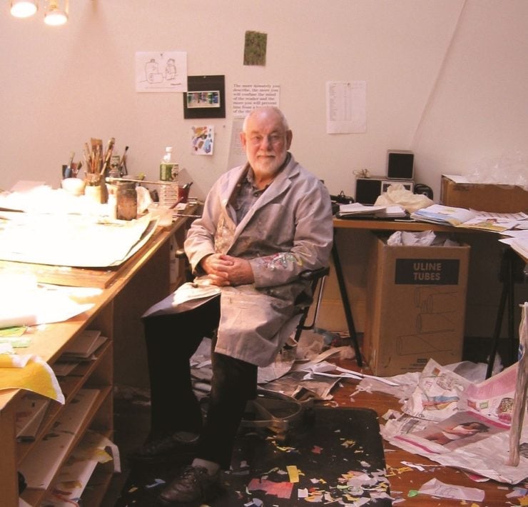 艾瑞．卡爾Eric Carle 《寫給未來的藝術家：23位繪本大師談天賦、夢想與成長》