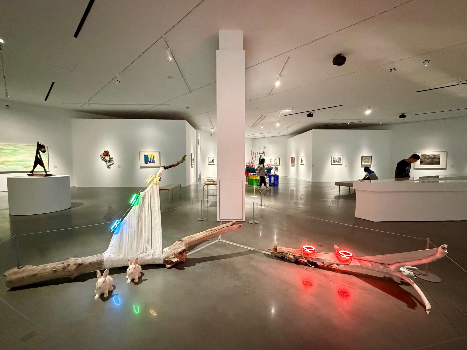 「大肚之盟：山海間的物際外交」展場一景。攝影：楊椀茹。