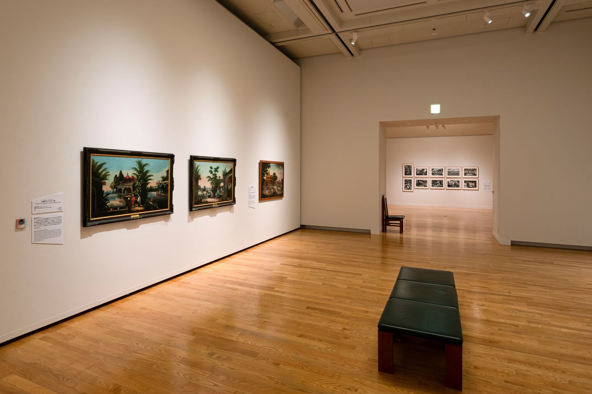 「描繪風土」單元展場一景。Photo by Kawasaki Ittoku / 福岡亞洲美術館提供