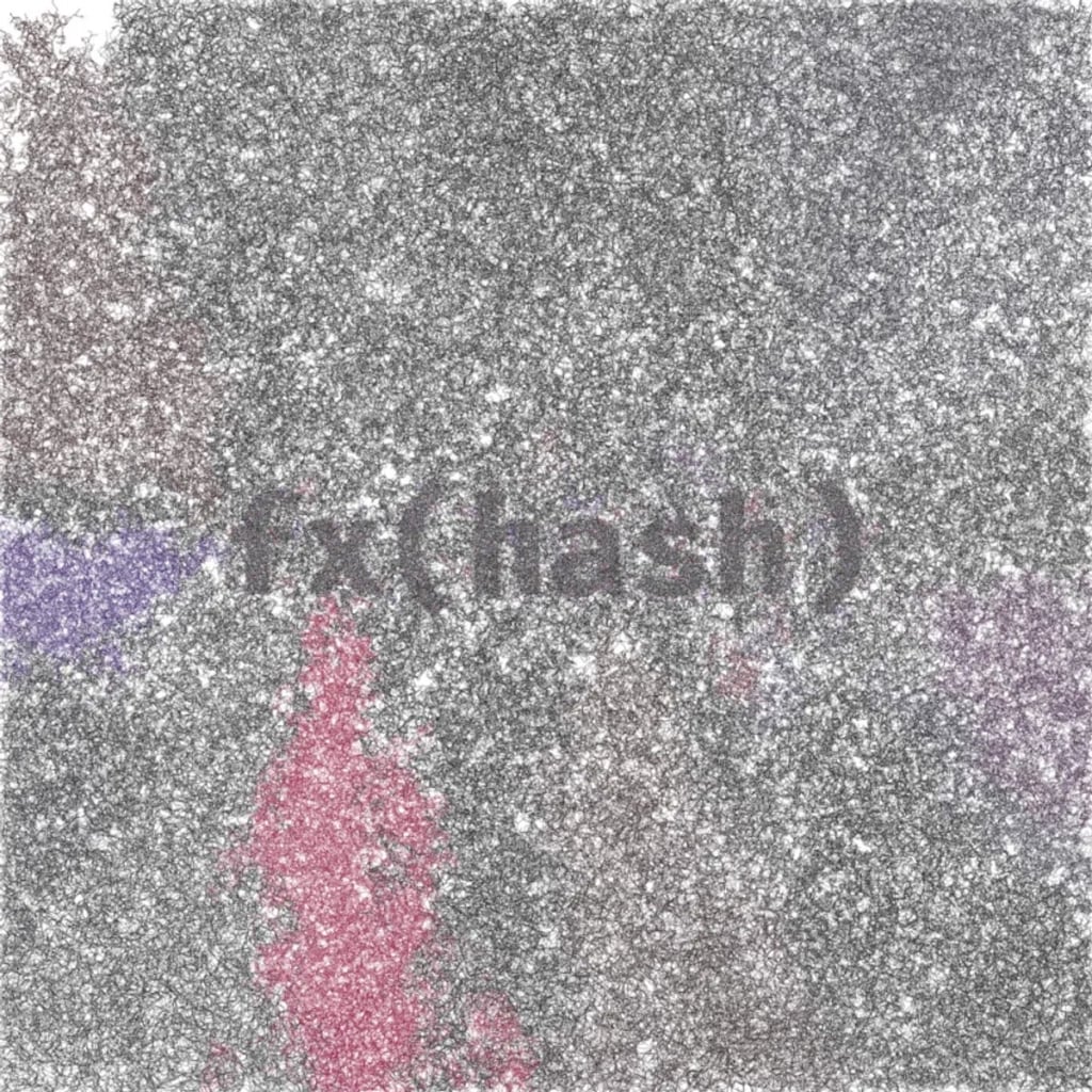 fxhash 創世 logo #1（出處：fxhash 官方告別聲明推文）