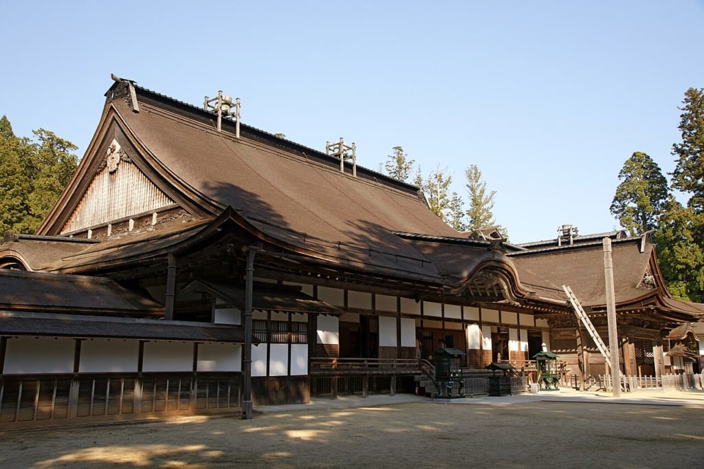 和歌山金剛峰寺。圖取自 Wikimedia Commons ⓒ663highland。