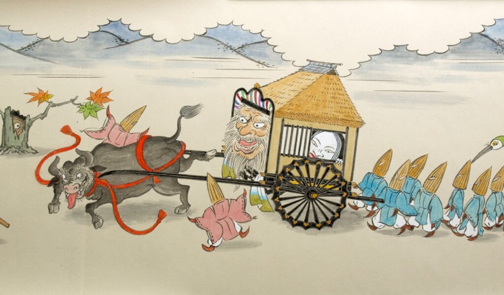 田中陽一郎《高台寺百鬼夜行繪卷》 &nbsp;( 圖片提供：高台寺)