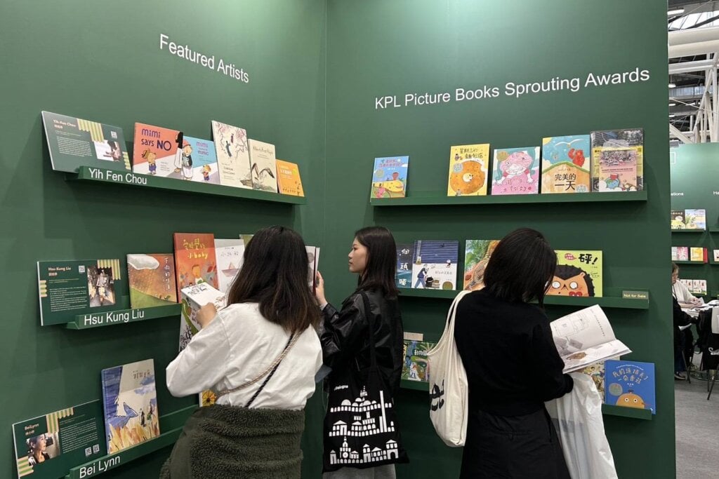 好繪芽獎首度前進2025義大利波隆那兒童書展，向世界展現臺灣原創繪本的國際潛力與出版成果。