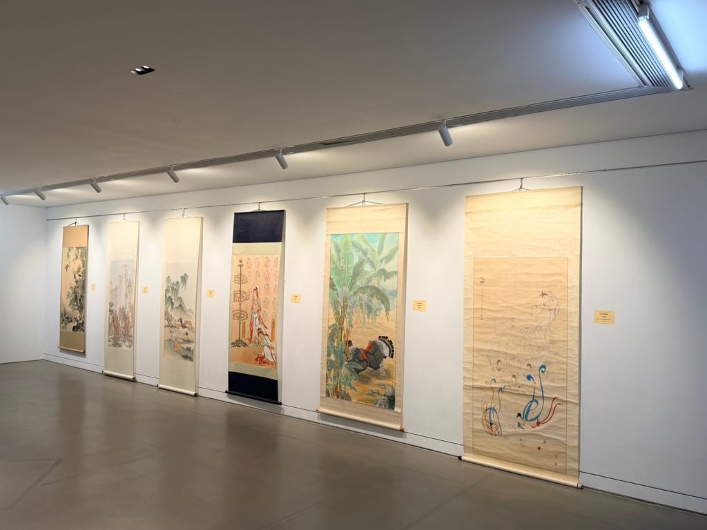 「丹青溢彩．印記人間─中華民國工筆畫學會會員聯展」即日起至2026/8/30於基隆美術館301展覽室展出。圖／中華民國工筆畫學會。