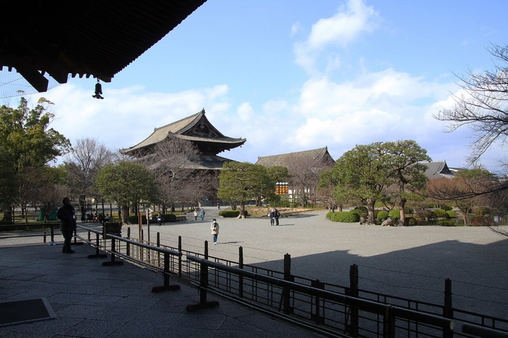 京都教王護國寺（東寺）。圖取自 Wikimedia Commons ⓒHyppolyte de Saint-Rambert。