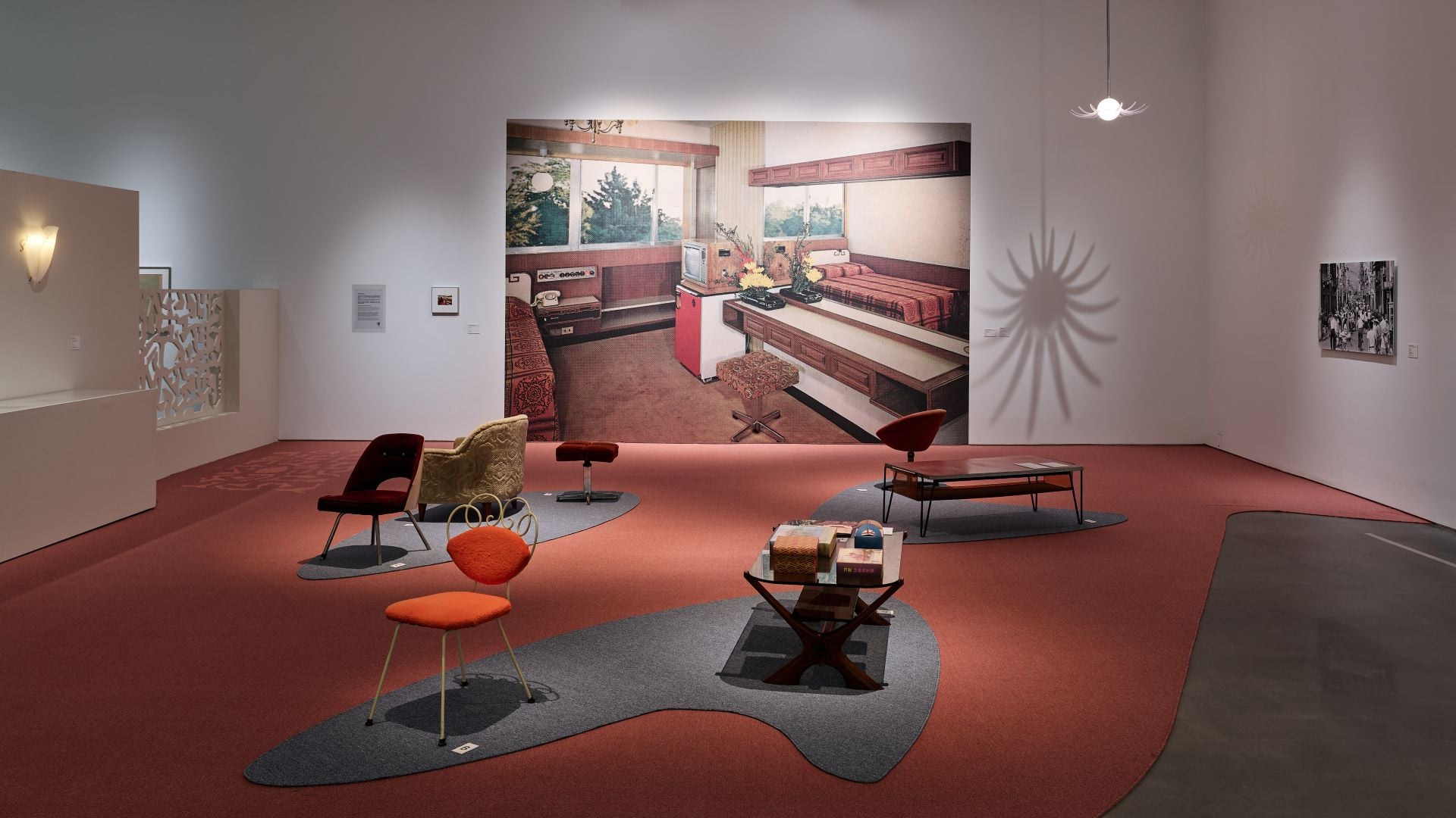 王水河設計家具原件。圖片來源：臺中市立美術館。攝影：Studio Millspace。