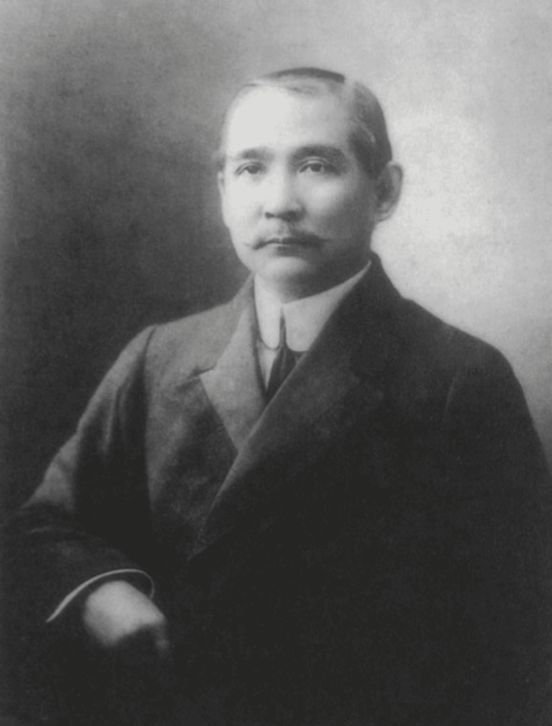1911年的孫文，拍攝於溫哥華。（永載中華）