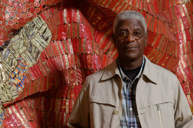 藝術家艾爾．安納祖（El Anatsui）。（圖片來源／TIME）