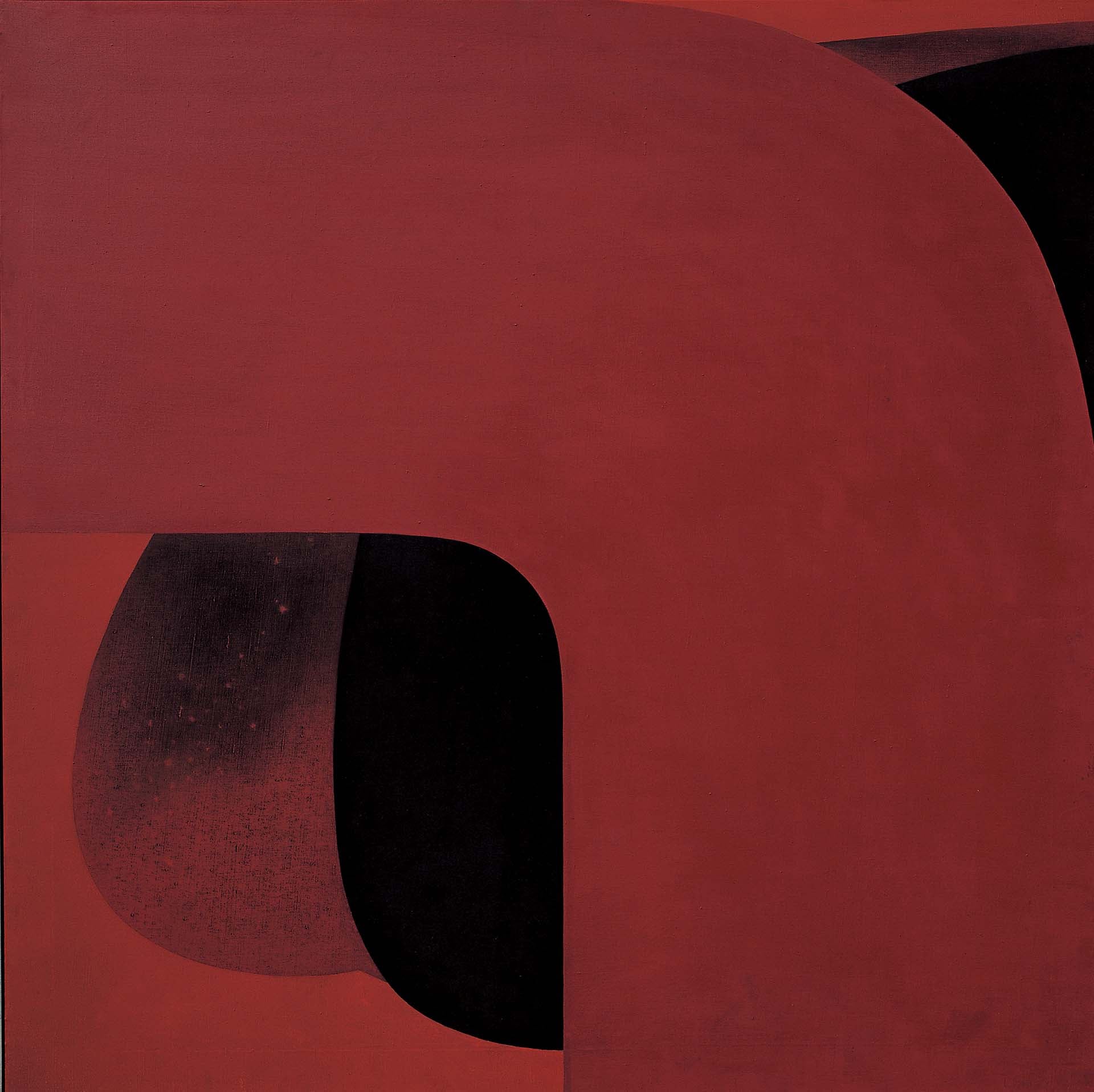 大竹富江｜無題 150×150 cm 1978 （圖／大竹富江研究所）