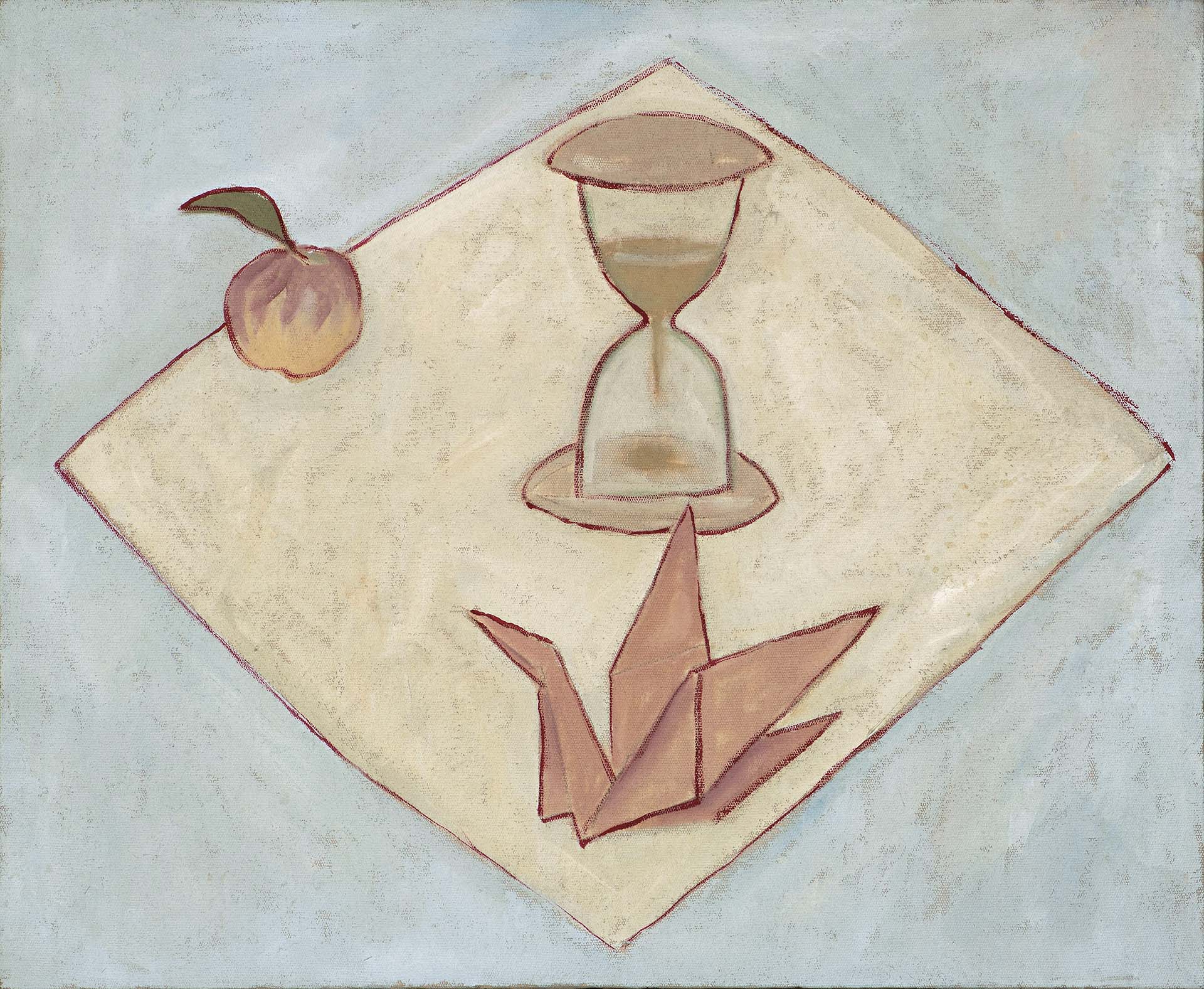 方向光｜Untitled Oil on canvas 45×55 cm 1982 ©Almeida & Dale
