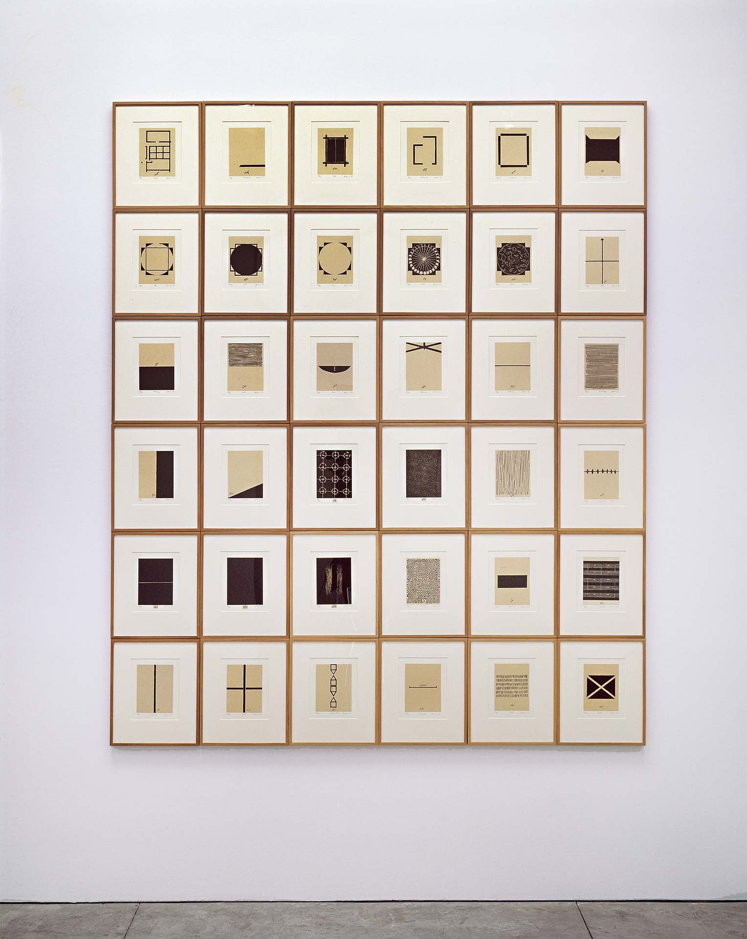 札麗娜.哈什米|家是異鄉 Home Is a Foreign Place 木刻版畫 20.32×15.24cm 1999 © Zarina; Courtesy of the artist and Luhring Augustine, New…