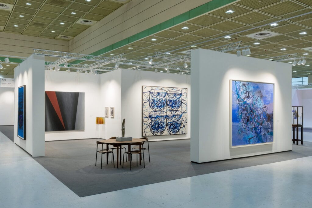 豪瑟沃斯於2026年Frieze Seoul的展位。（圖片來源：Hauser & Wirth）