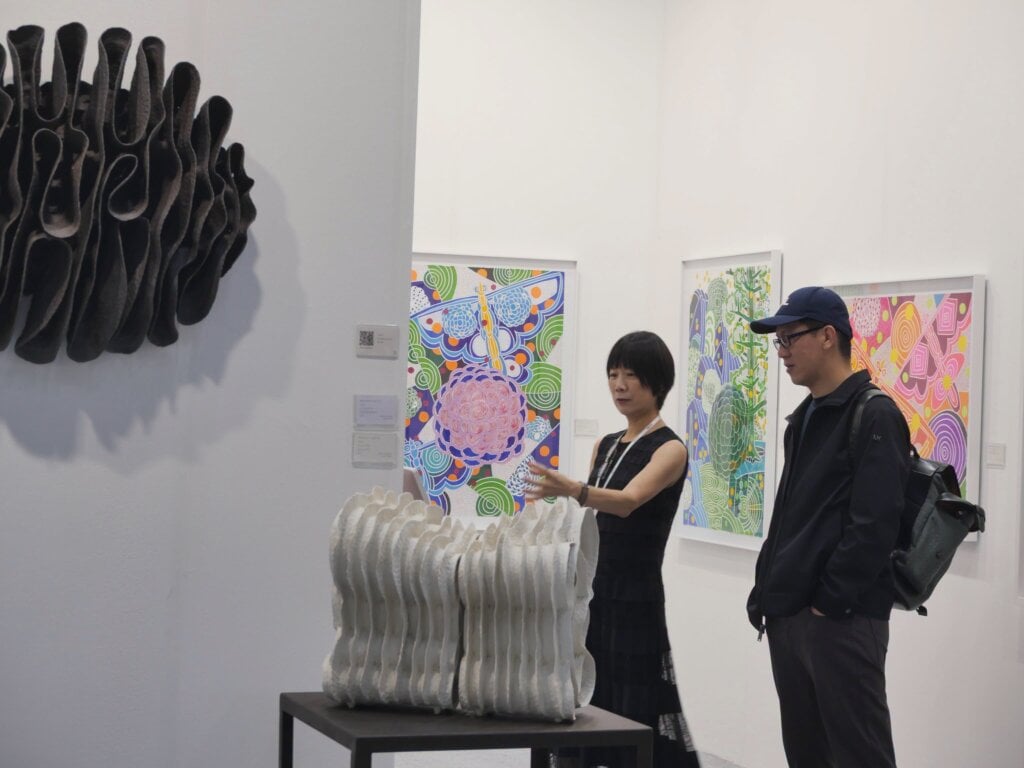 弎畫廊於2026年Kiaf展位。（圖片來源：Kiaf）