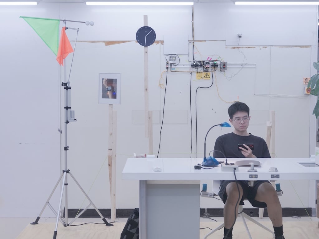 「Clock In」展覽現場。(藝術家提供)