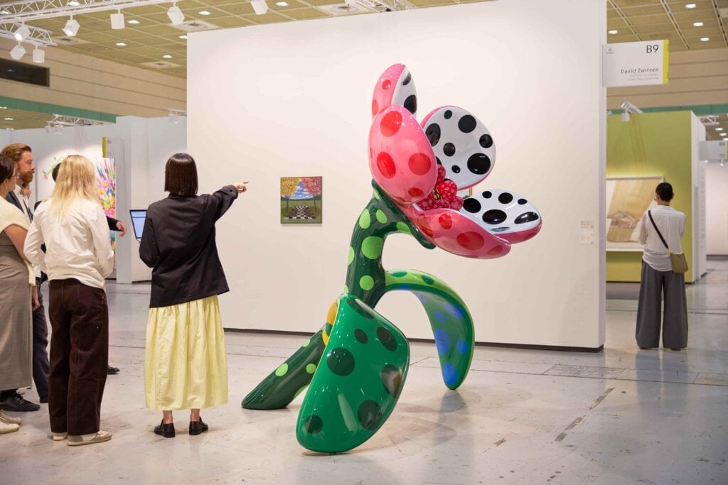 卓納畫廊於2026年Frieze Seoul的展位。（攝影：WeCap Studio，圖片來源：Frieze）
