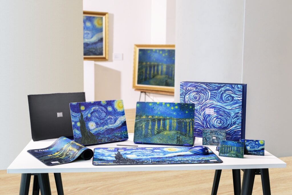 Prestige 14 Flip AI+ Vincent van Gogh Edition_Scenario Photo (18)