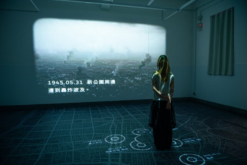於空總古蹟大樓內展開的「GOOD LUCK! 骨力臺灣－終戰八十特展」現場。（圖片提供：文化部）