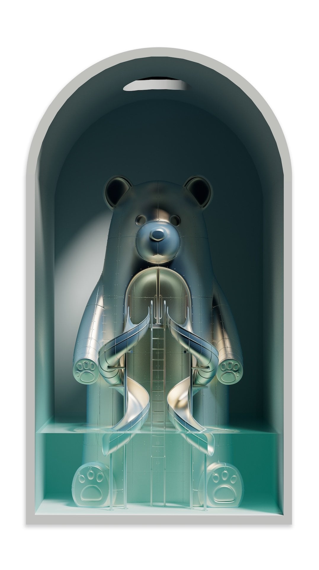 貝浩登，梅迪·哈迪揚盧，《無題》，布面丙烯油畫，235 x 145cm，2026。（ART TAIPEI 2026提供）