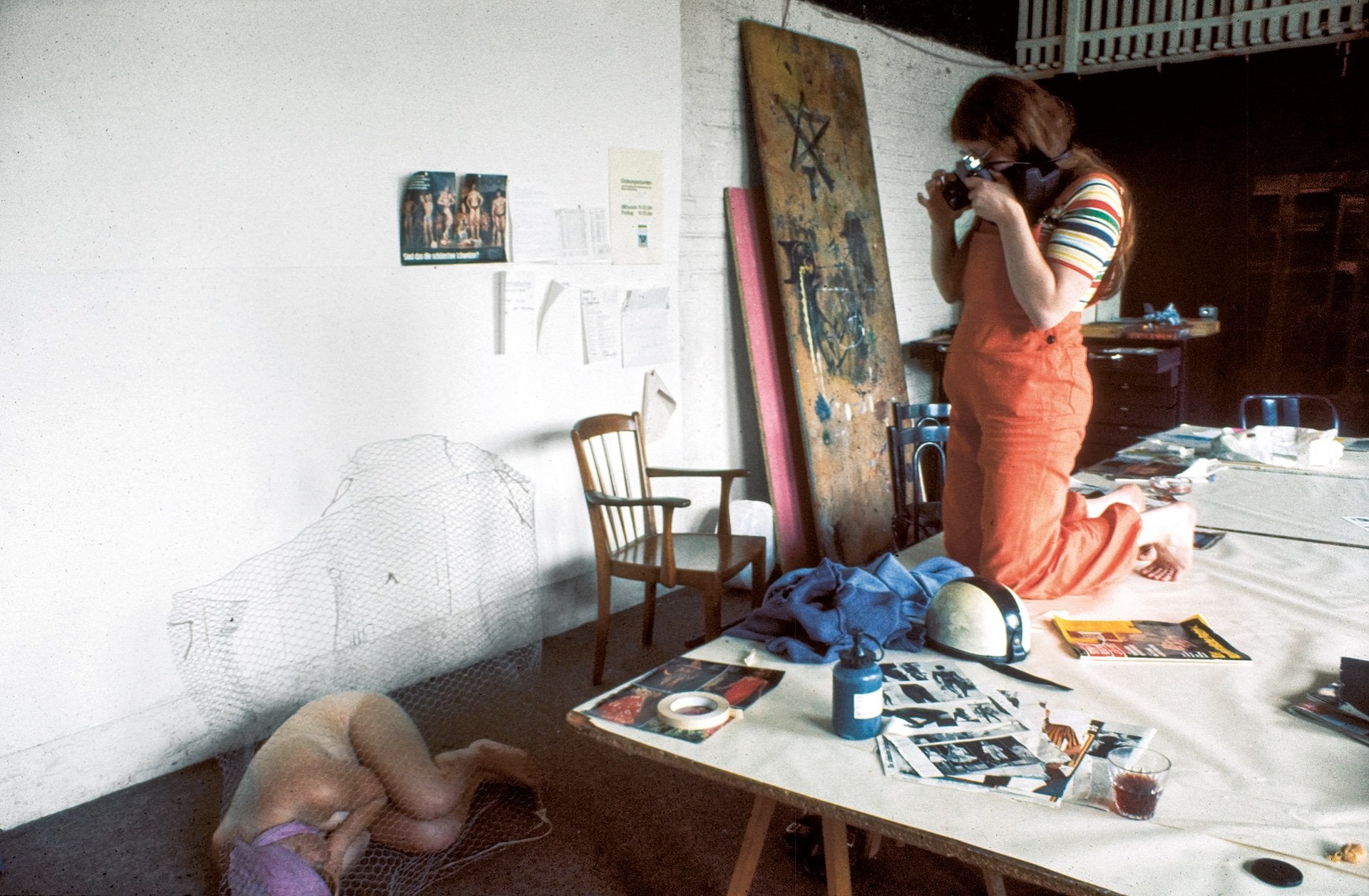 多麗絲・施陶弗（Doris Stauffer），「女巫課程」（Hexenkurs）活動紀錄，1977年。圖片來源／瑞士國家圖書館，多麗絲・施陶弗檔案（Archiv Doris Stauffer）。