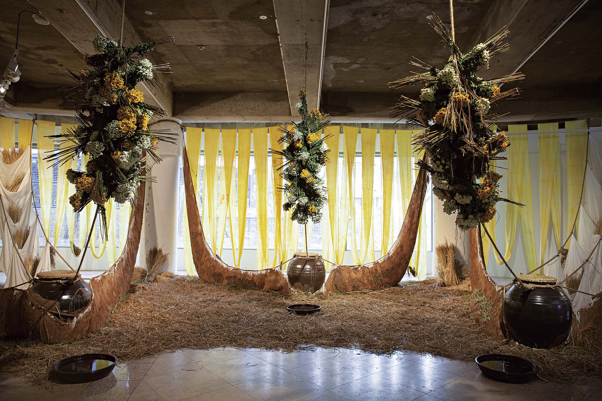 丹.李個展「36 Months of Loss」於首爾Art Sonje Center展出一景,2024。(藝術家、柏林Galerie Barbara Wien、Art Sonje Center提供,攝影/Seowon Nam)