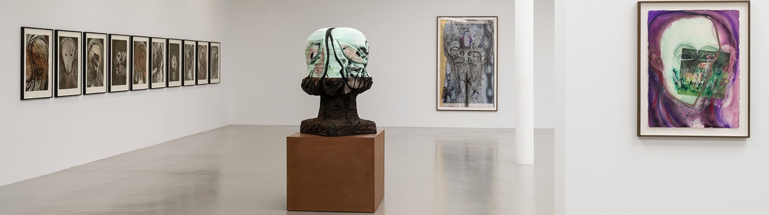 胡瑪．芭芭個展現場，法國蒙佩里耶當代藝術中心（MO.CO. de Montpellier），2023–2024年。（圖源／MO.CO. de Montpellier）