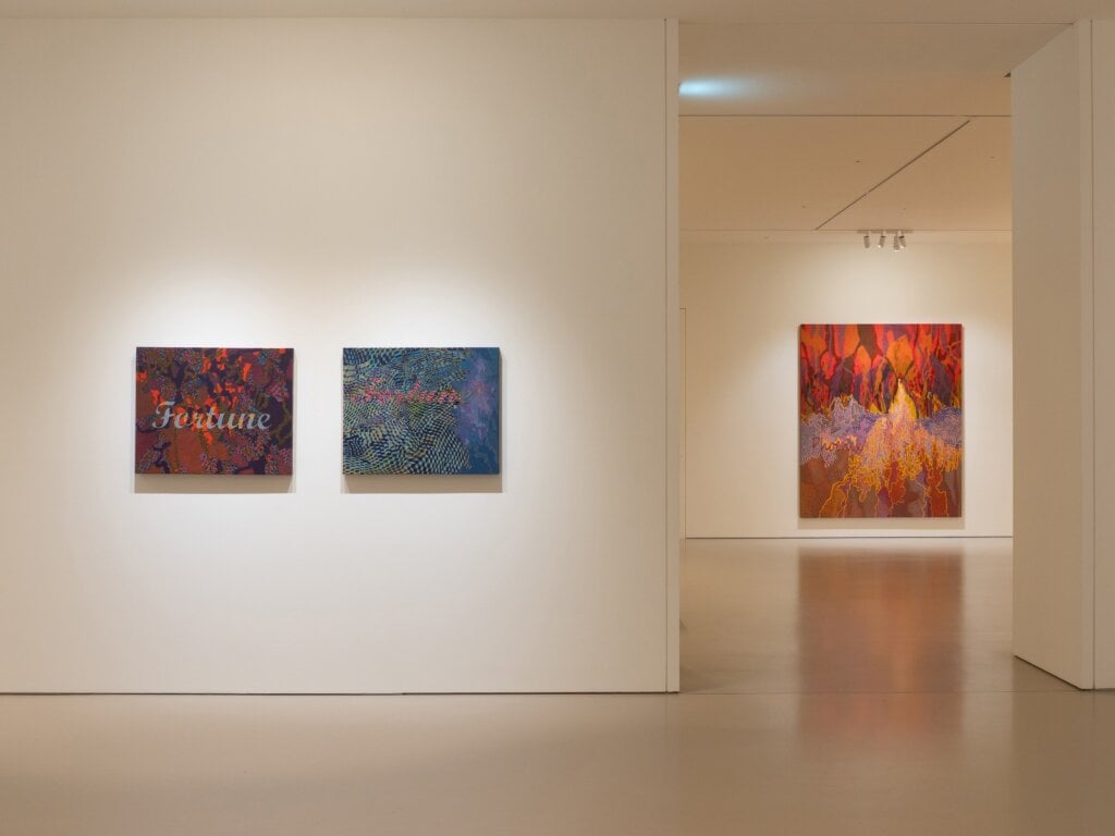 藝術家王玫玲於誠品畫廊舉辦「關鍵字—延續」個展一景。（圖片由誠品畫廊提供）