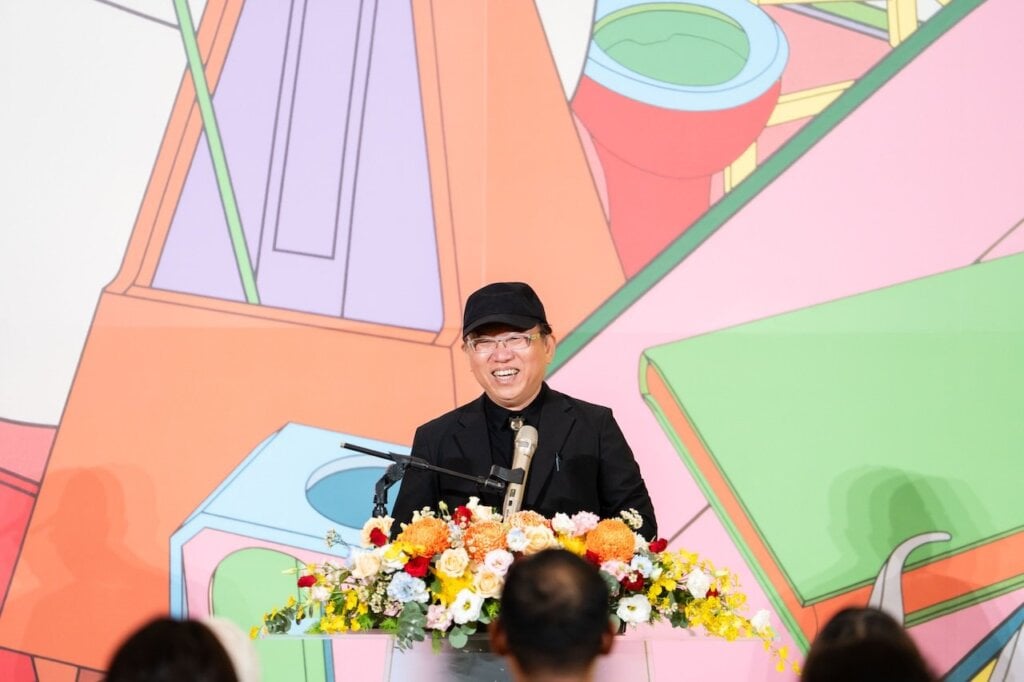 高美館館長顏名宏。（攝影／陳李視物，高雄市立美術館提供）