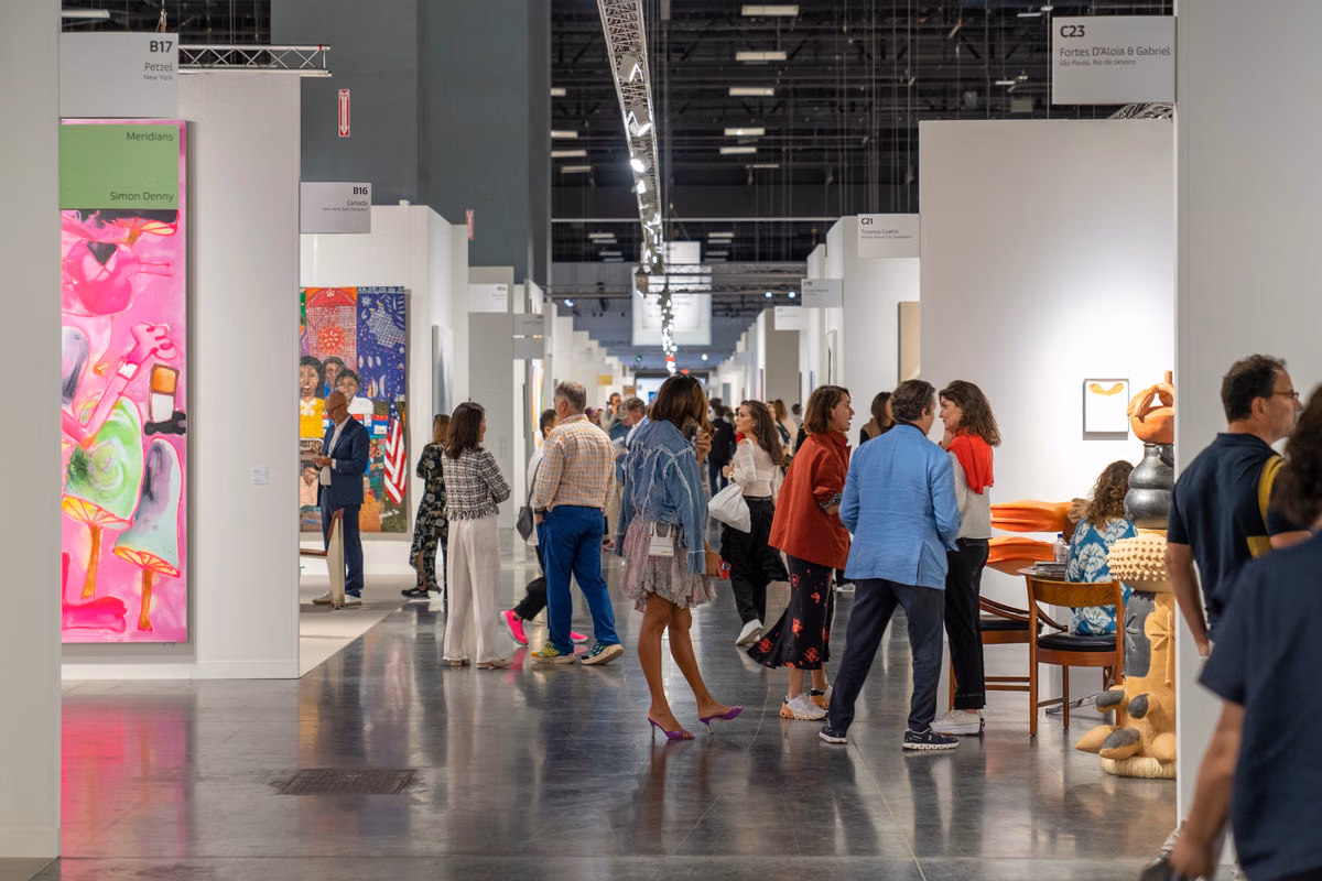往屆邁阿密海灘巴塞爾藝術展現場。(Courtesy Art Basel)