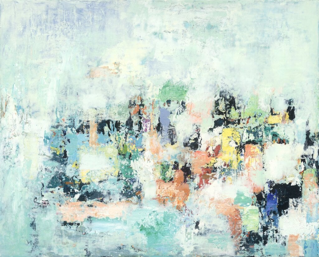 6-清靜自然-130cm×162cm-(100F)-複合媒材-2026