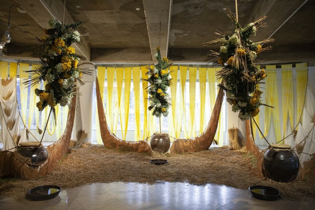 丹．李個展「36 Months of Loss」於首爾Art Sonje Center展出一景，2024。（藝術家、柏林Galerie Barbara Wien、Art Sonje Center提供，攝影／Seowon Nam）