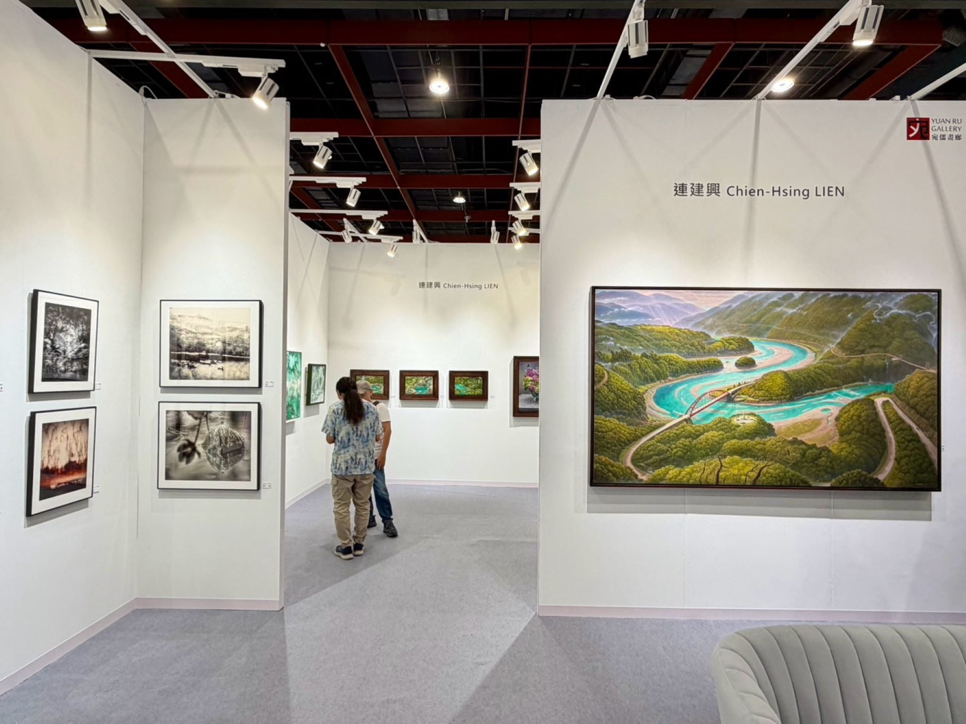 宛儒畫廊於2026 ART TAIPEI展區一景。(本刊資料室)