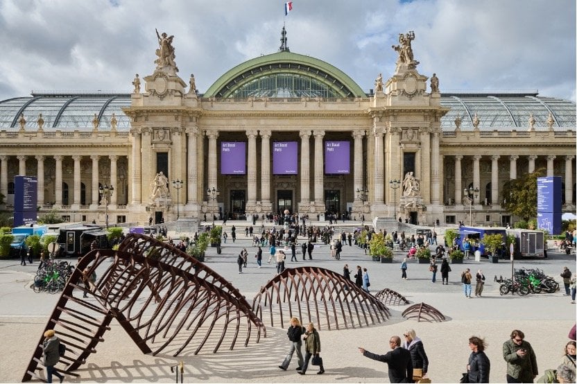 2026 Art Basel Paris 大皇宮外部。(Courtesy of Art Basel)