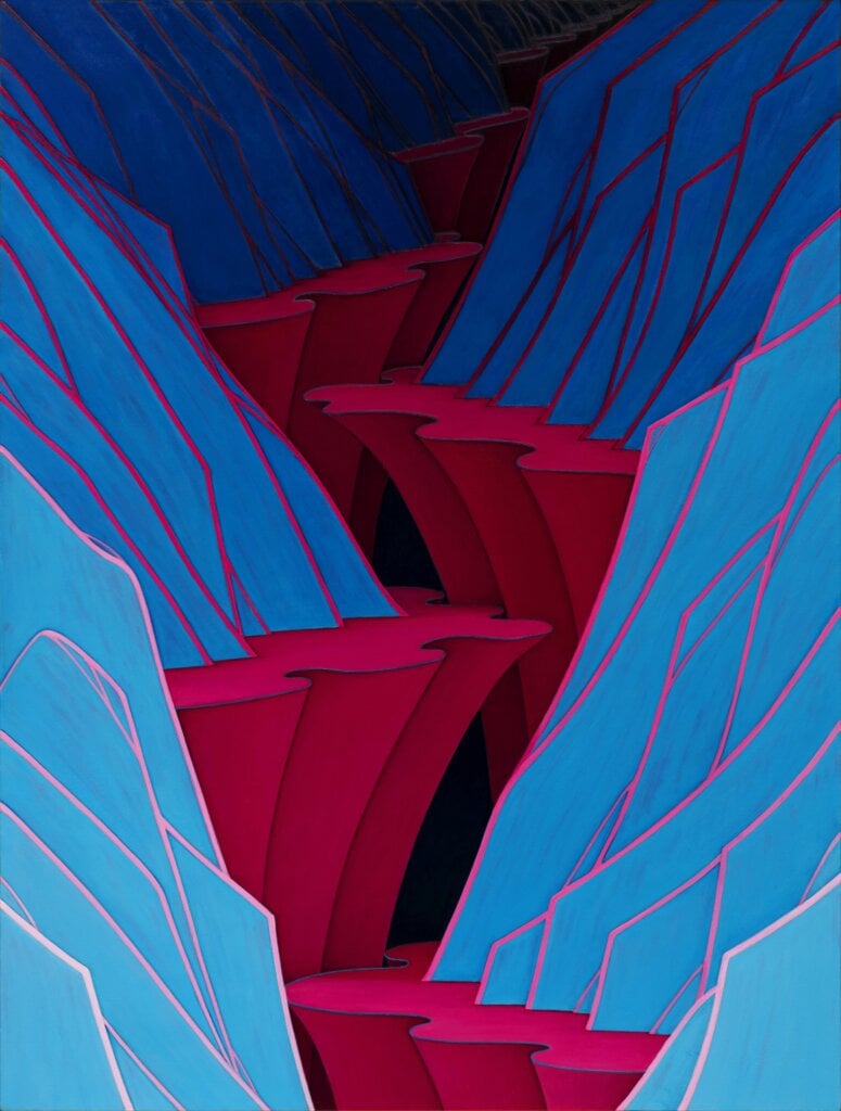 洪美玲 Hong Mei-ling 尋道149 Looking for Tao No.149 2026 油彩、畫布 Oil on canvas 162×122 cm